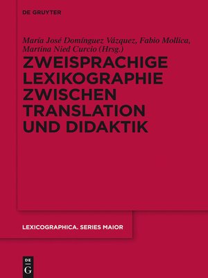 cover image of Zweisprachige Lexikographie zwischen Translation und Didaktik